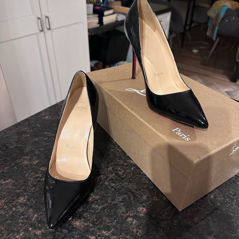 Christian Louboutin Black Stiletto Heels